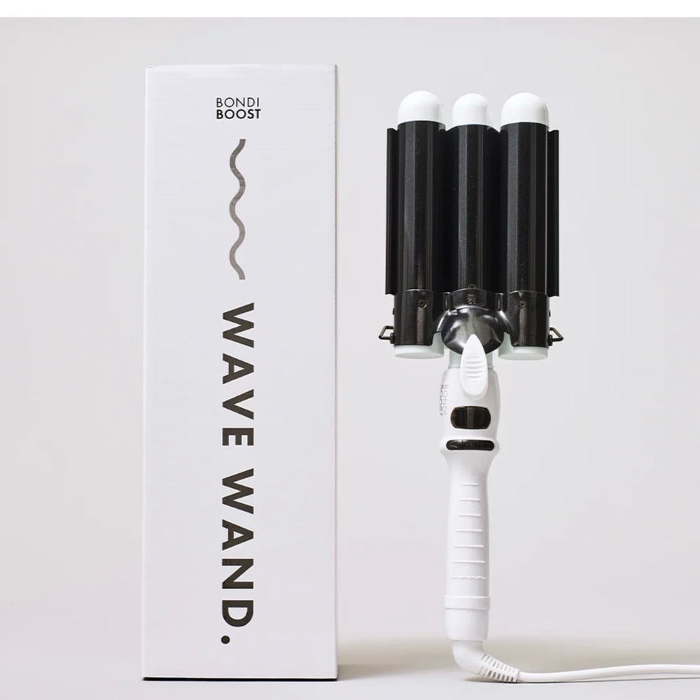 Bondi Boost Wave Wand - Black and White